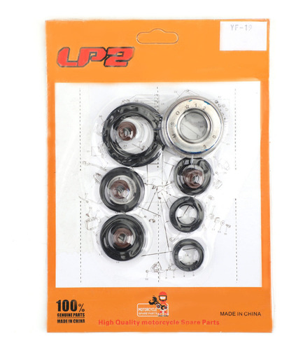 Complete Engine Oil Seal Crankcase Kit - 11pcs For Honda Ccf