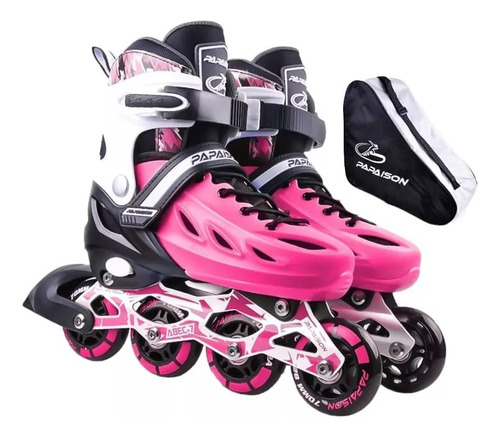 Rollers Patines Profesional Bota Dura Extensible Talles27-42