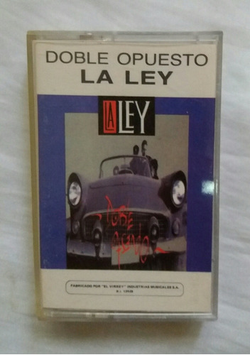 La Ley Doble Opuesto Cassette Original 1991 Oferta