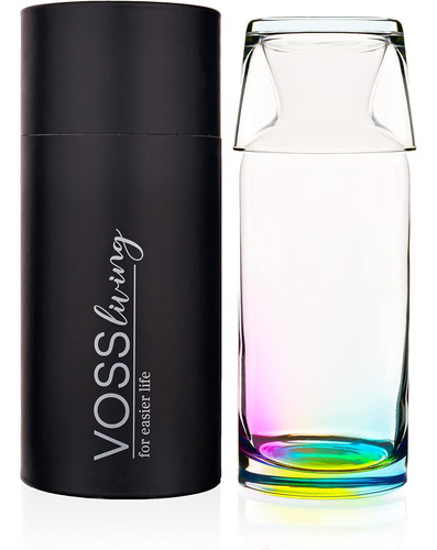 Voss Living - Juego De Jarra Y Vaso De Agua Junto A La Cama,