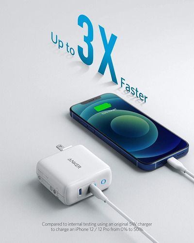 Imagen 5 de 7 de Cargador 2 Usb-c - Anker Powerport Iii Duo - 40w - Pd