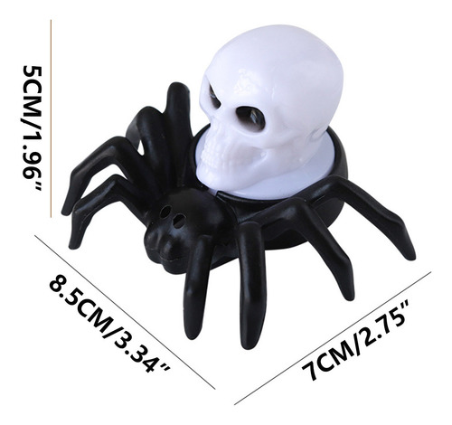 Luz Nocturna En L Para Decoración De Halloween, Cabeza De Ca