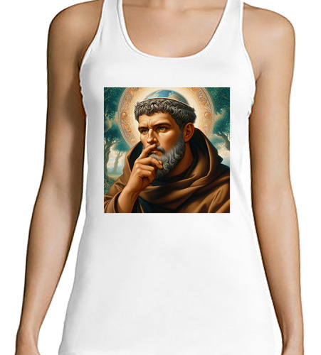 Musculosa Mujer Santo Tomas De Aquino Filosofia M1