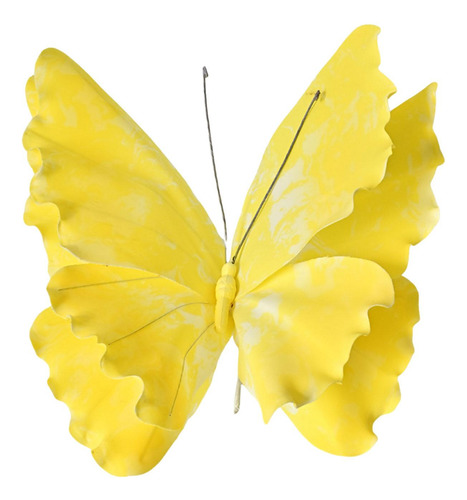 Decoração De Festa Com Borboletas Gigantes, Amarelo