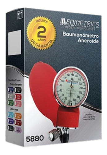 Imagen 8 de 8 de Baumanómetro Aneroide Doble Manguera Presión Arterial Brazo