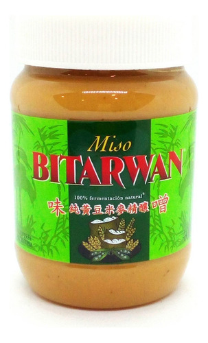  Miso - Bitarwan - Fermentación Natural 400 Grs.
