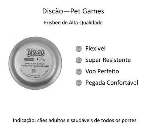 Frisbee Discão Alta Qualidade