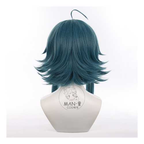 Peluca Xiao Genshin Impact Para Cosplay Pelucas Y Redecillas