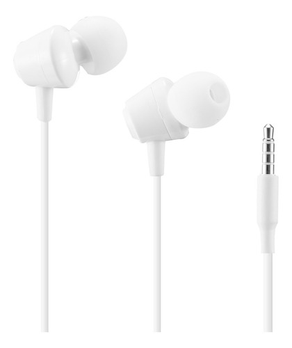 Auriculares In-ear Blanco Deportivos Sport Jack 3.5mm Ct