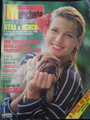 Revista Manchete 2071 Dezembro 1991 Xuxa