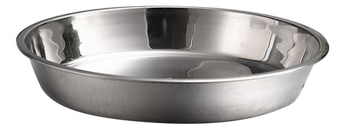 Plato Portátil De Placa Redonda Plana No Magnética De Acero