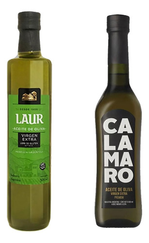 Aceite De Oliva Laur Extra Virgen Premium  + Laur Calamaro