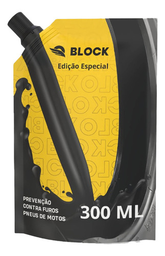 Block Selantes - Selante Anti Furo Pneus Block Motos 300 Ml