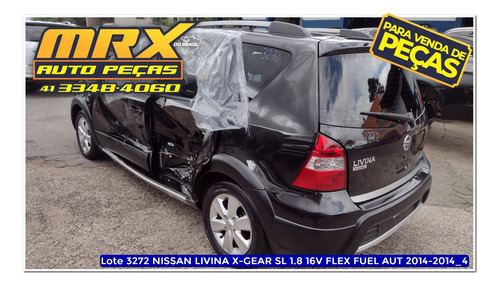 Sucata Nissan Liv X-gear Sl 1.8 16v Flex Fuel Aut 2014 Pecas