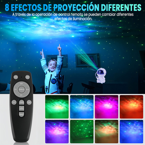 Pt Compatible Lámpara Led Proyector Astronaut Star Galaxy