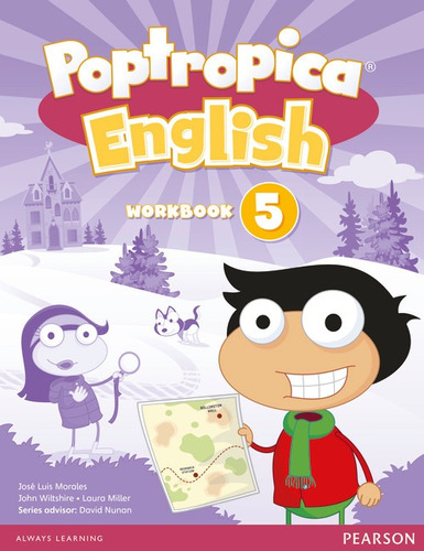 Poptropica English Ame 5 Wb & CD Pack, de Nunan, David. Editora Pearson Education do Brasil S.A., capa mole em inglês, 2017
