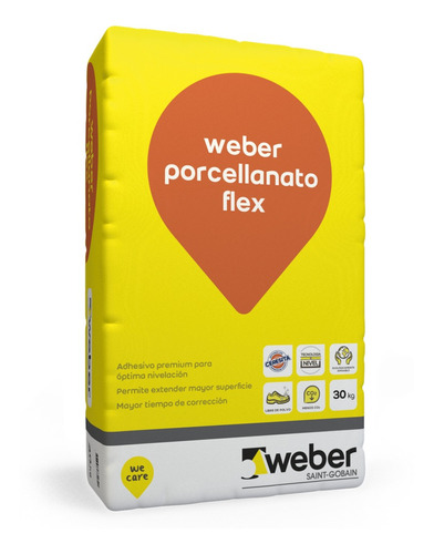 Weber Porcellanato Flex 30 Kg Gris