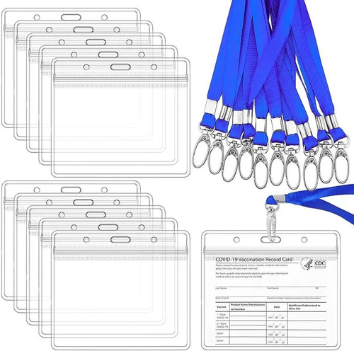 Imagen 5 de 5 de 50 Lanyard Delgadas + Porta Credenciales 50 Surtidos Colores