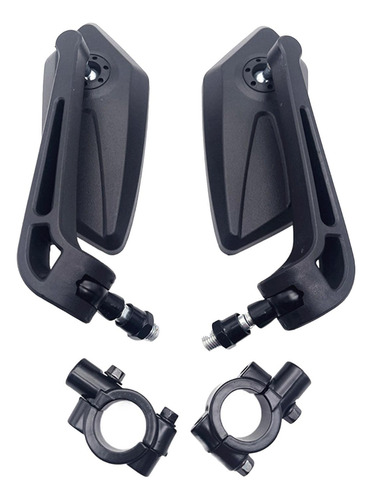2 Uds Espejos De Bicicleta Espejo Plano Manillar Ajustable