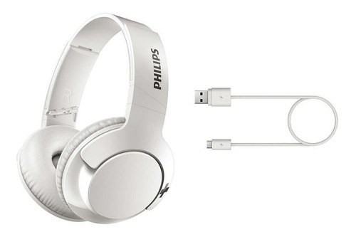 Imagem 5 de 9 de Fone De Ouvido Sem Fio Philips Bass+ Shb3175 Bluetooth