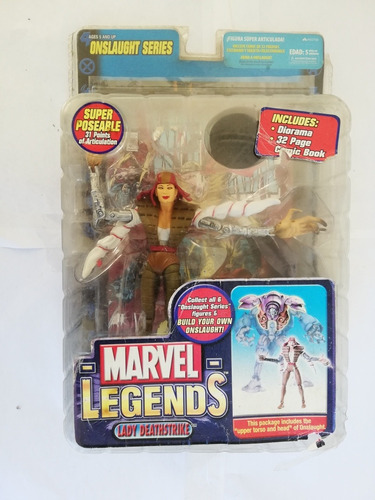  Marvel Legends Lady Deathstrike Toybiz Figura Colección 