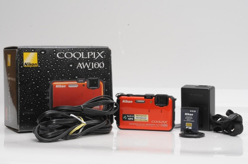 Imagen 1 de 5 de Camara Digital Nikon Coolpix Aw100 Full Hd 1080 Waterproof