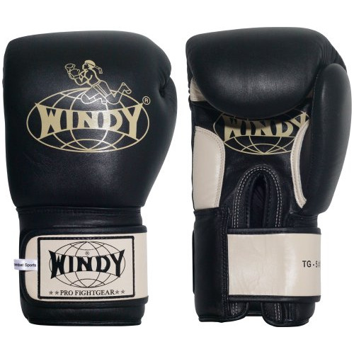 Windy Piel Muay Thai Entrenamiento Guantes De Alambre, 12 On