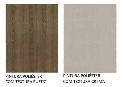 Gabinete Bajo Cocina Madesa Agata 60cm 1 Puerta Sin Encimera Color Marrón/Crema