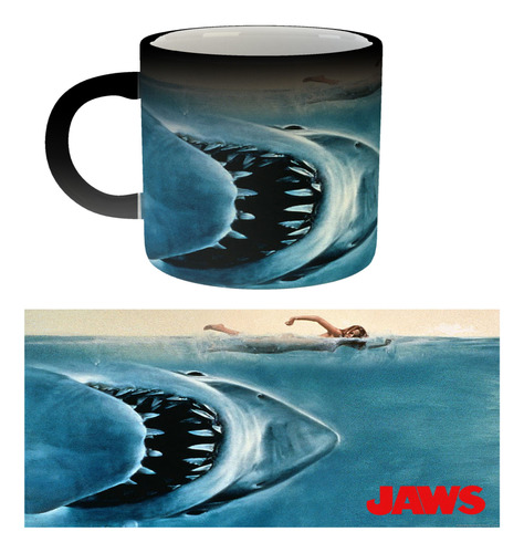 Taza Mágica Tiburón Jaws |de Hoy No Pasa| 3