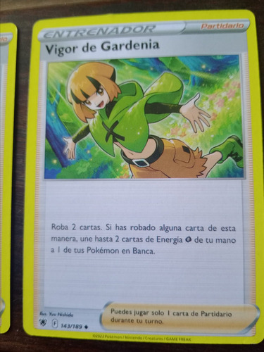 Proxy/repli Carta Pokemon Vigor De Gardenia