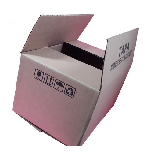 50 Pzs Caja Carton Corrugado  20x20x15cms  L007  Mayoreo