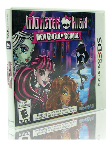 Monster High: New Ghoul In School - Nintendo 3ds - Edición Estándar