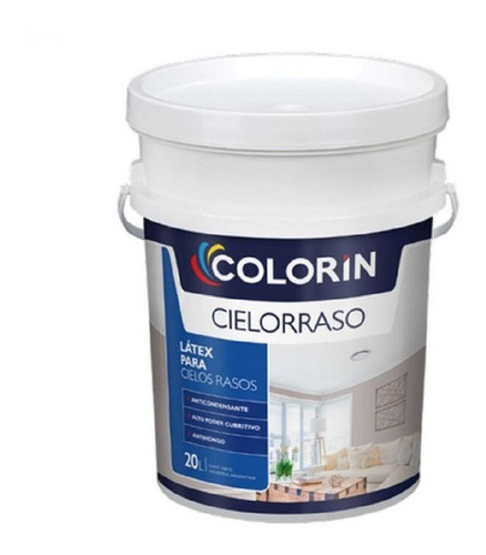 Pintura Latex Cielorraso Antihongo Colorin 20 Lt-pzero Ramos