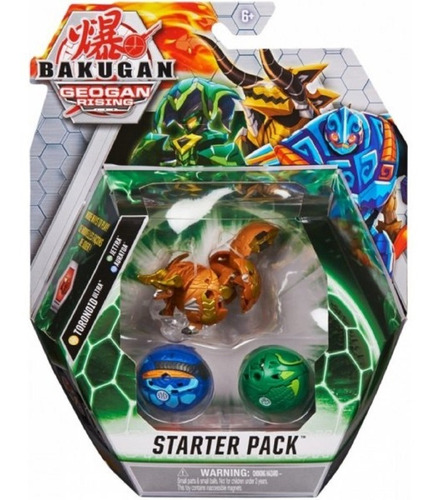 Bakugan Geogan Rising Starter Pack Toronoid Ultra