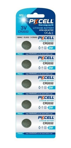 Bateria Litio Cr2032 Blister X 5 Cr2032