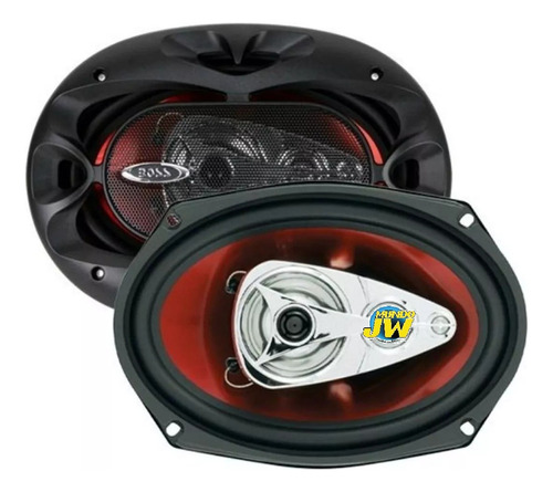 Juego De Parlantes Boss Ch 6940 6´´x 9´´ 4 Vias 500 Watts Jw