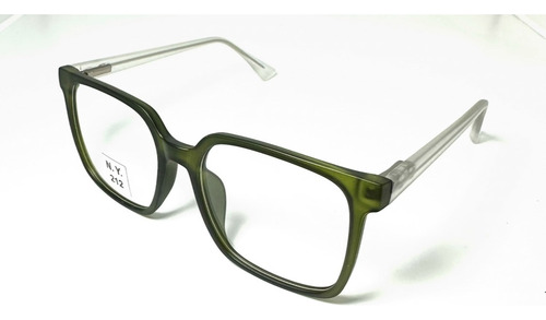 Armazones Para Receta, Lectura, Marco De Anteojos Mod. Ec102 Verde Musgo