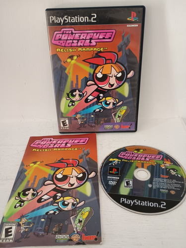 Juego Chicas Super Poderosas Relish Rampage Playstation 2 