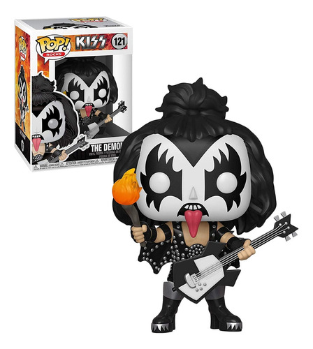 Funko Pop! Rocks Kiss The Demon #121 Original 