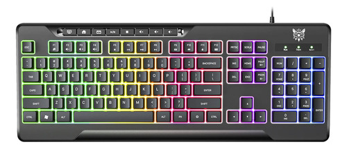 Teclado Gamer Onikuma Retroiluminado Rgb A Prueba De Agua