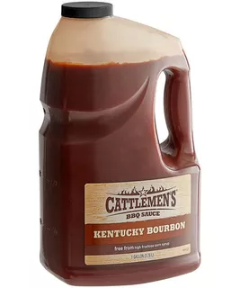 Salsa Bbq Cattlemen's Kentucky Bourbon 1 Gal