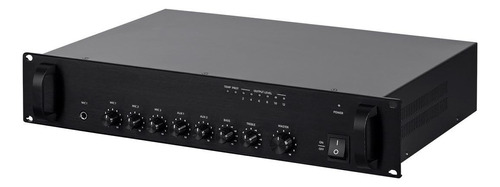 Monoprice Commercial Audio 240w 5ch Mixer Amp Con Prioridad 