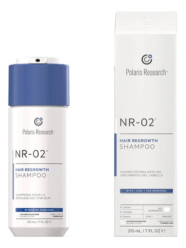 Shampoo Reestructurante Polaris Nr-02 para el Crecimiento del Cabello y Fortalecimiento