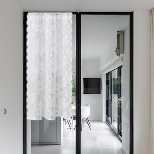 Sala De Estar Cortina De Encaje Ventana Drapea 100x140cm