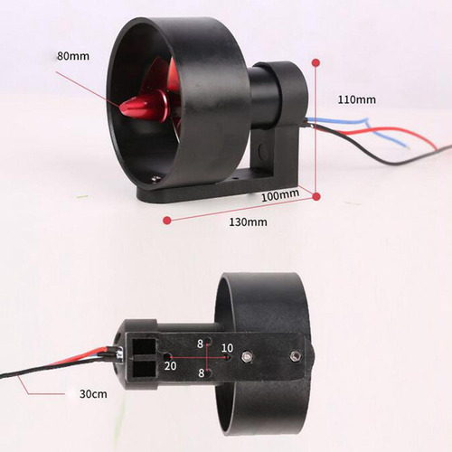12-24v Modelo De Subaquático Propulsor De Alta Cw