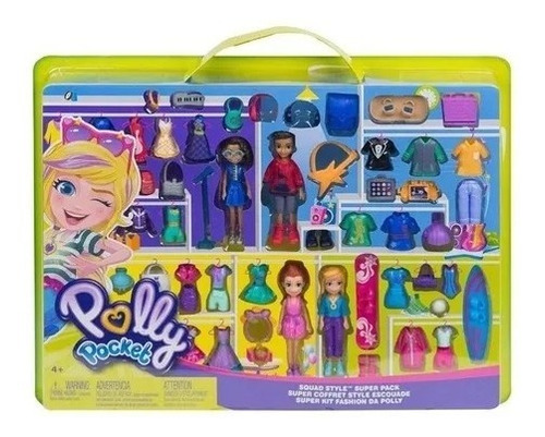 Polly Pocket Super Kit Fashion Super Pack Envío Rápido