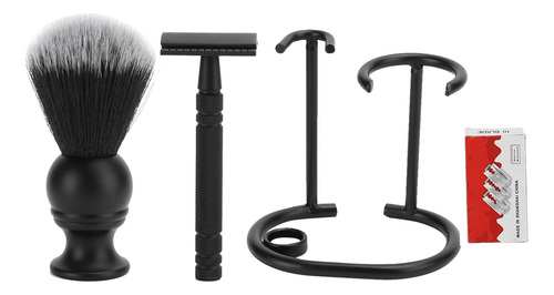 Set De Afeitado Para Hombre, Brocha Rack Blade, Para Salón Y