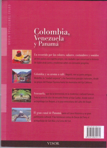 Colombia, Venezuela Y Panama. Guias Visor. Termosellada