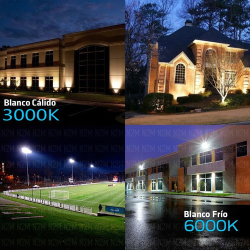 Imagen 5 de 10 de Reflector Led 300w Multiled Alta Potencia Exterior Premium