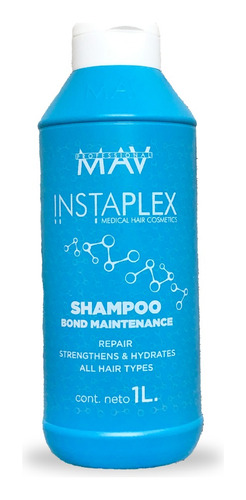 Shampoo Instaplex Bond Reparación Celulas Madre 1lt Mav 